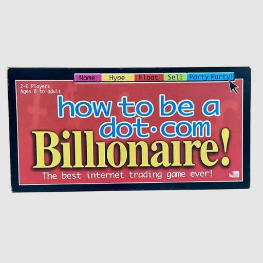 How to Be a Dot.com Billionaire! Board Game 2000