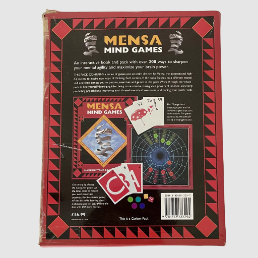 Mensa Mind Games Puzzle & Brain Games 1997