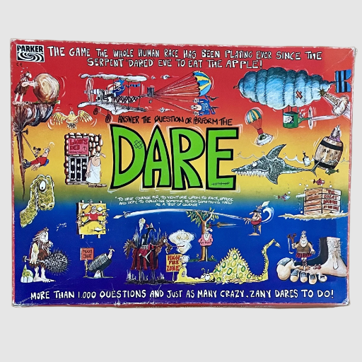 Dare Board Game - Parker 1989