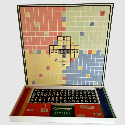 Keyword Board Game - Waddingtons 1953