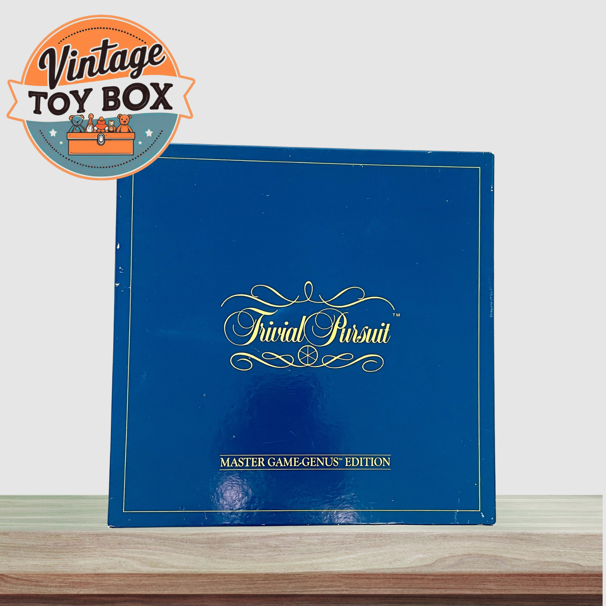 Trivial Pursuit Board Game Genius Edition - Parker 1983