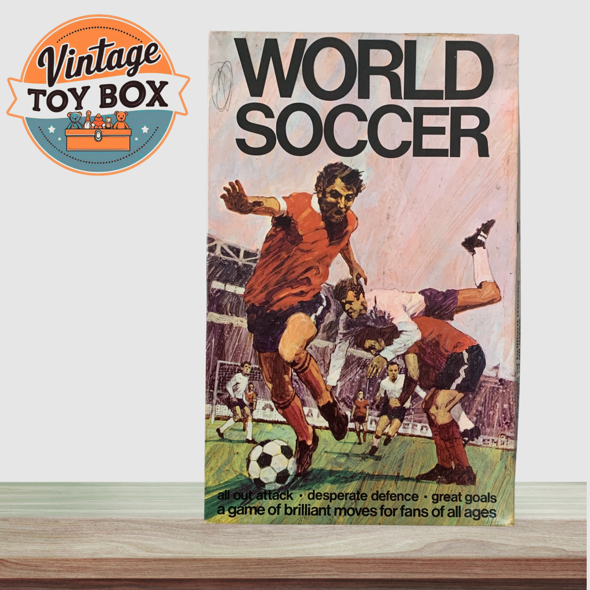 World Soccer Football Board Game - Seven Towns Limited 1970s