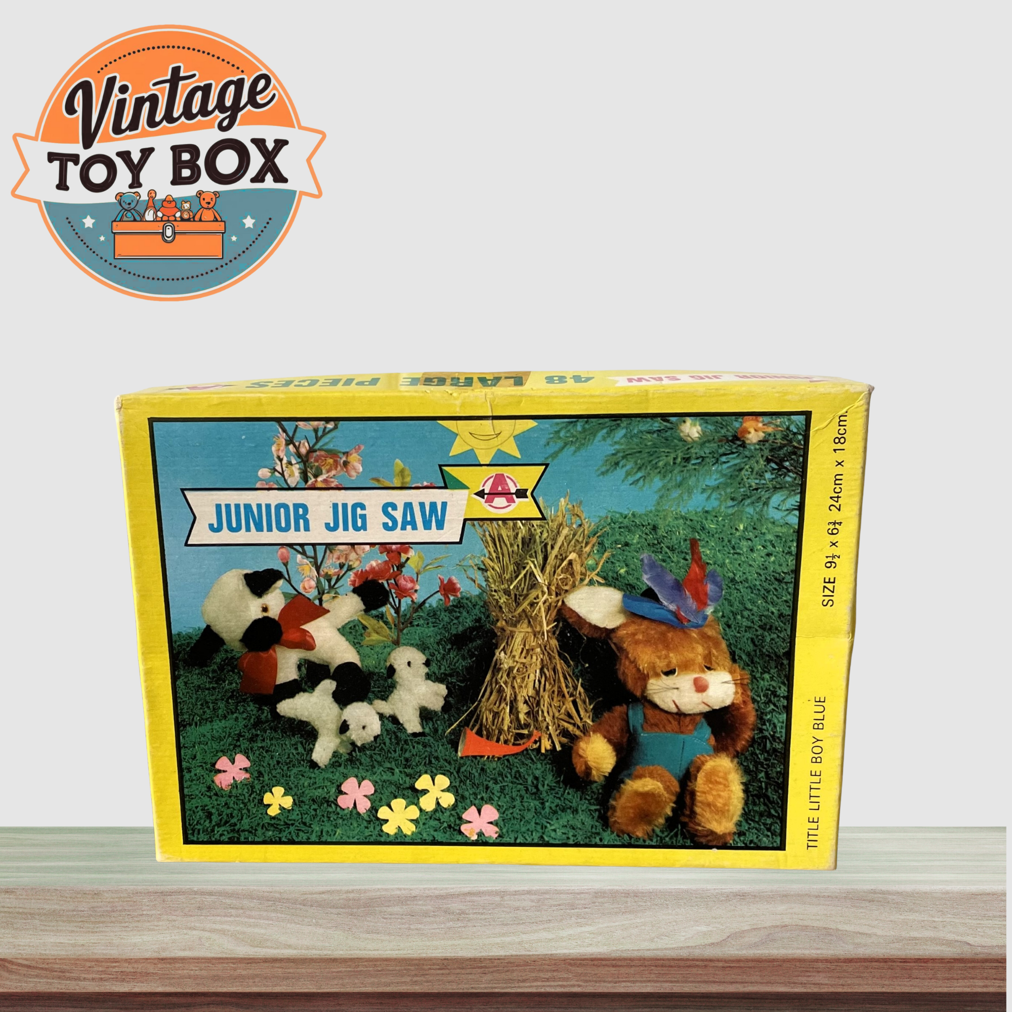 Vintage Junior Jigsaw Puzzle - Little Boy Blue - Arrow