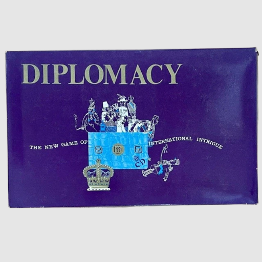 Diplomacy Board Game - Games Research Inc. 1971 Sealed