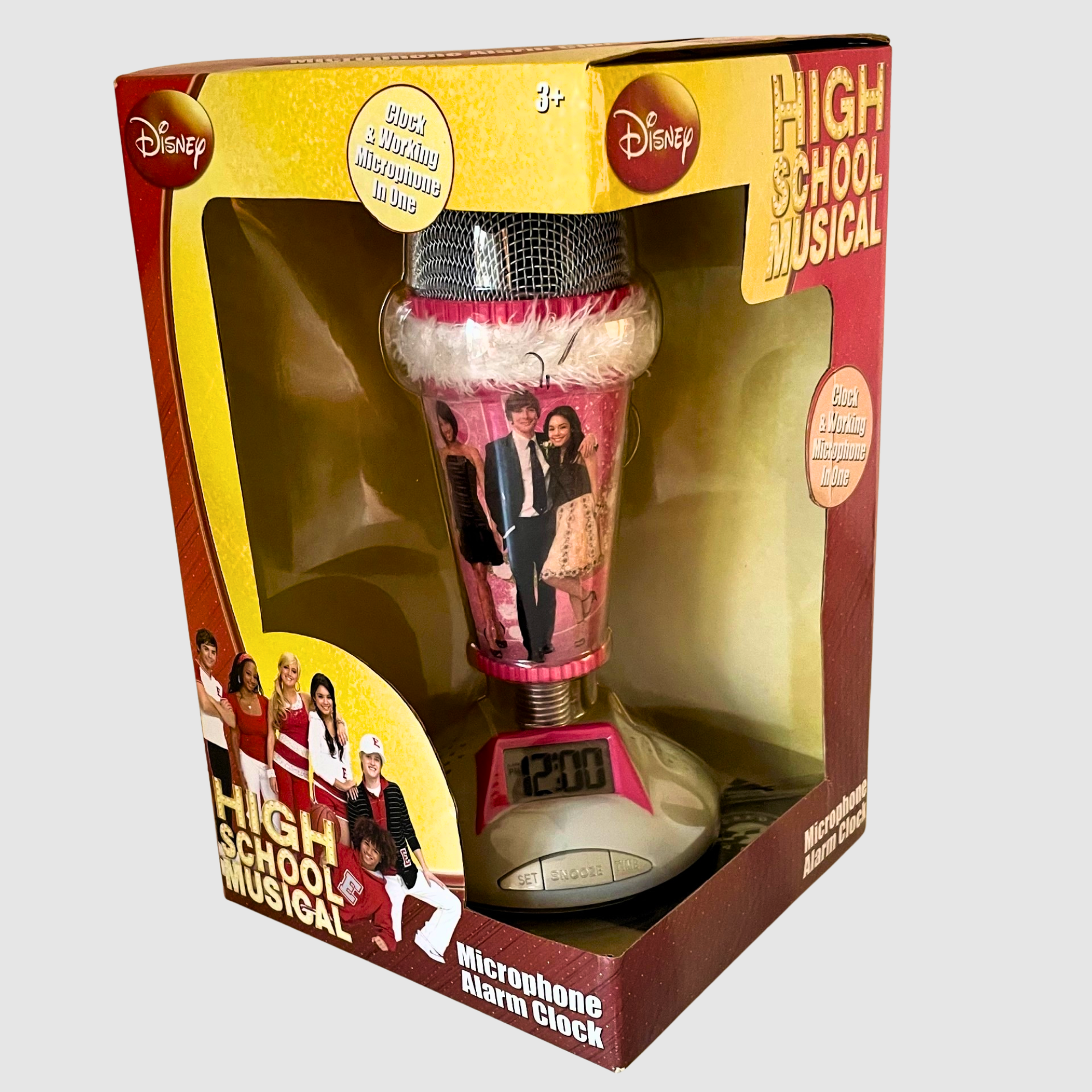 Rare High School Musical Microphone Alarm Clock Boxed 2007