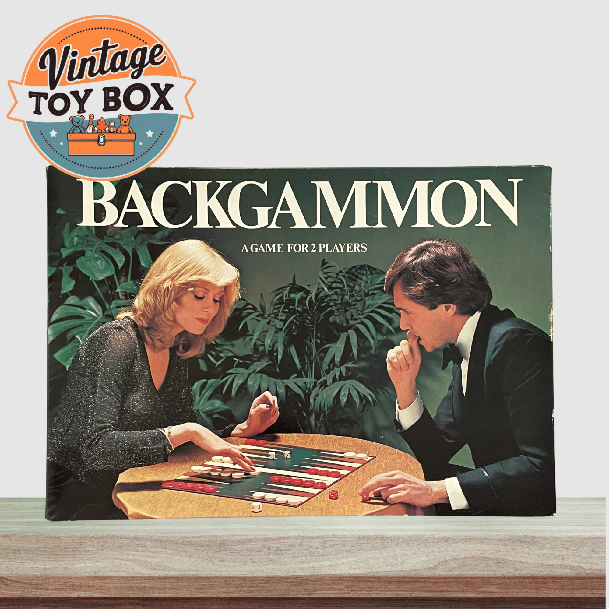Backgammon Board Game - Michael Stanfield 1970s