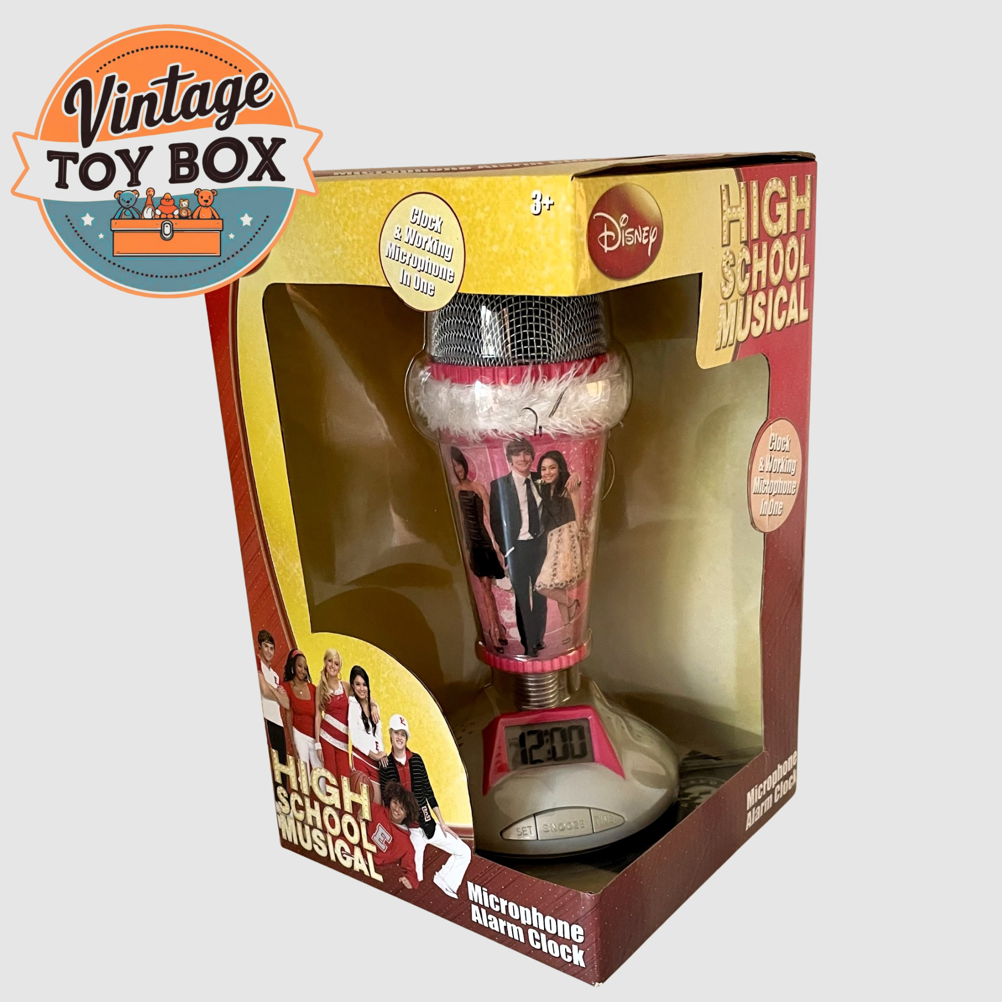 Rare High School Musical Microphone Alarm Clock Boxed 2007