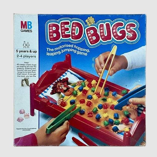 Bed Bugs Board Game - MB Milton Bradley 1985