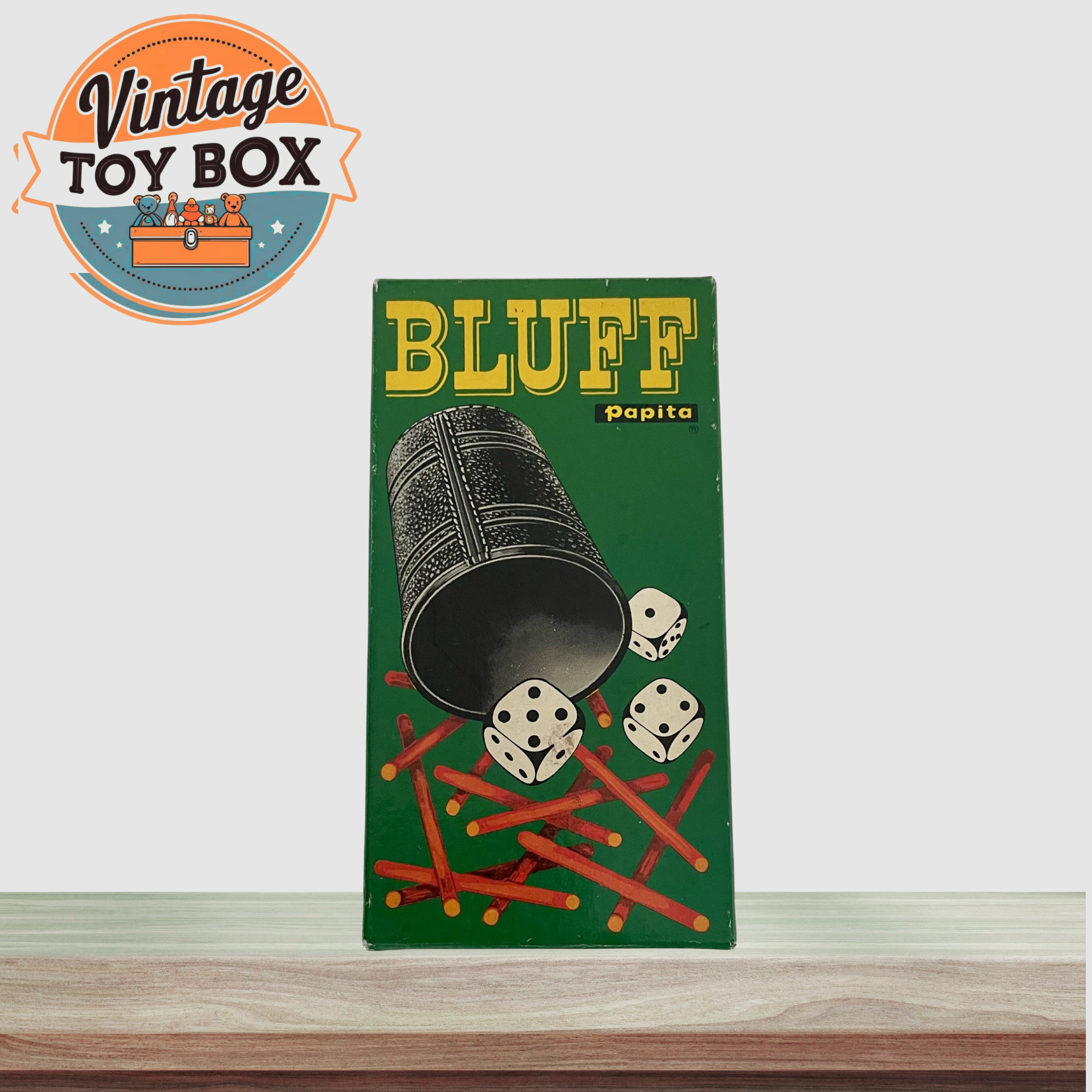 Bluff Dice Game by Papita 1977