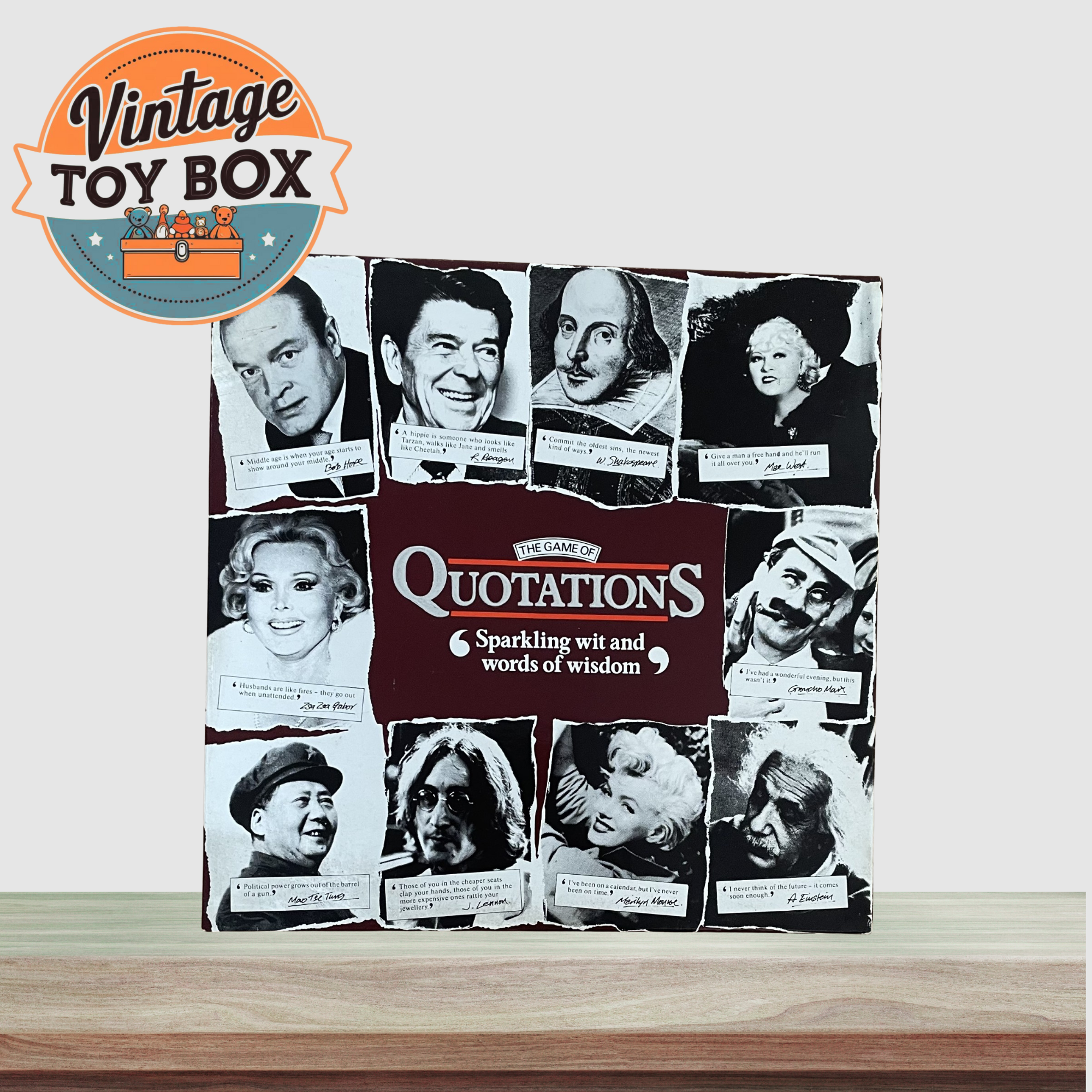 The Game of Quotations - Milton Bradley 1987