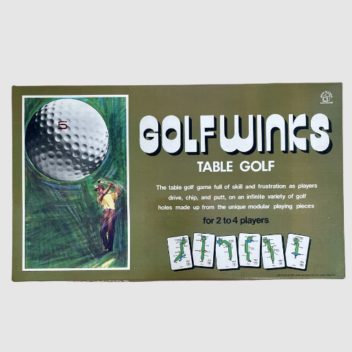 Golfwinks Table Golf Game - Waddngtons 1973