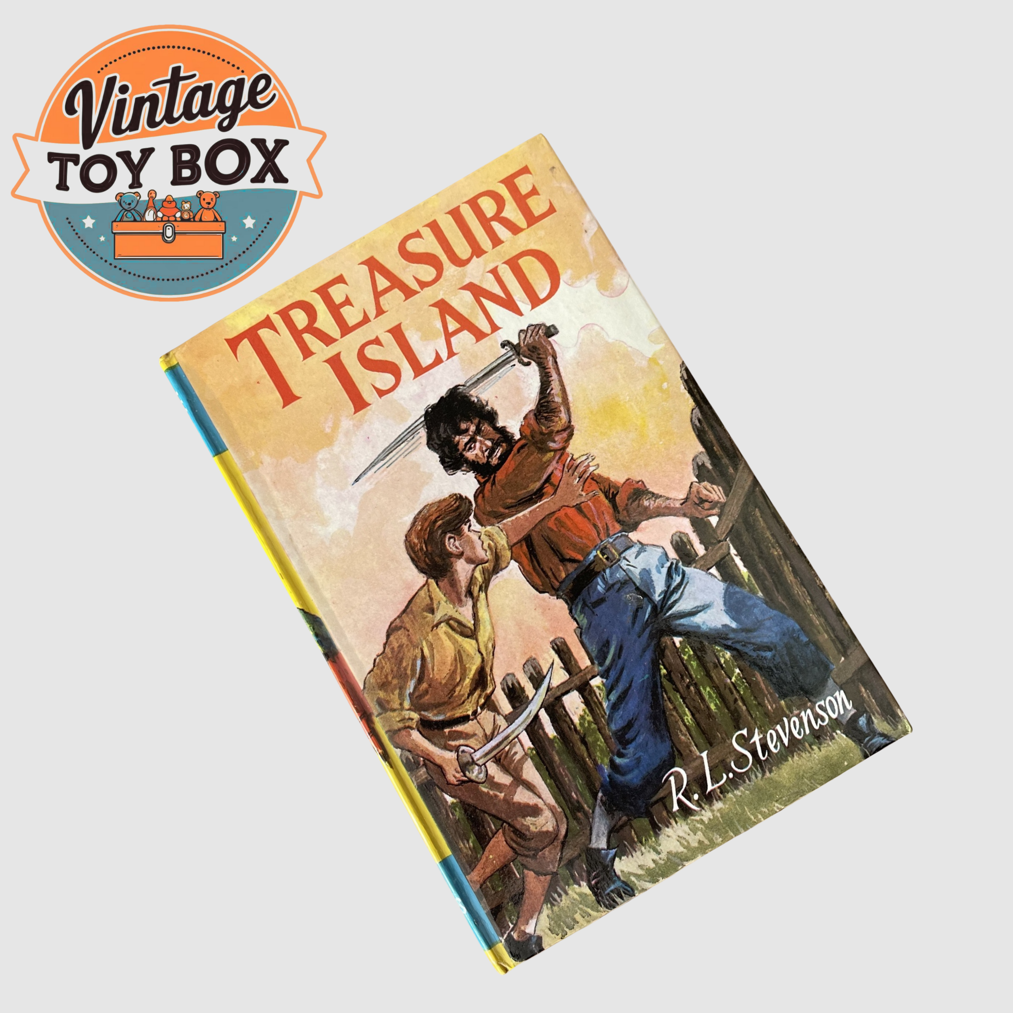 Treasure Island Robert Louis Stevenson 1967 Childrens Press Boys & Girls Library
