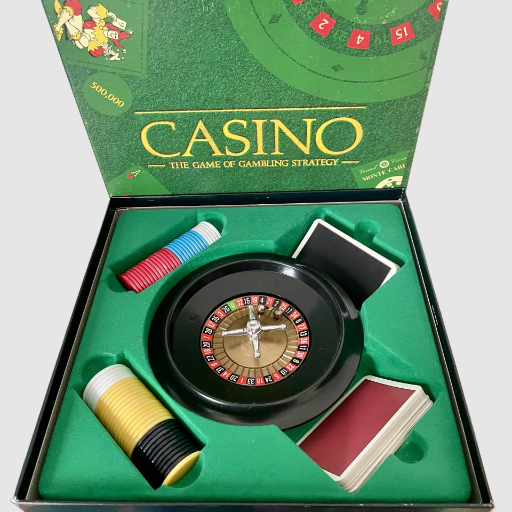 Vintage Casino Board Game - Parker 1988