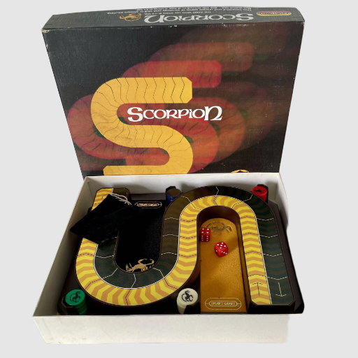 Vintage Scorpion Board Game - Spears Games 1983
