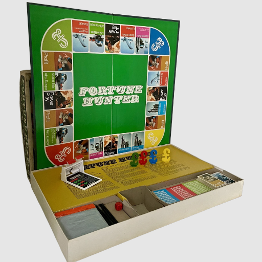Fortune Hunter Board Game AKA Billionaire - Parker 1973