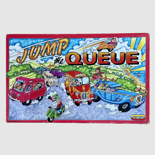 Rare Jump the Queue Board Game - Spears 1989