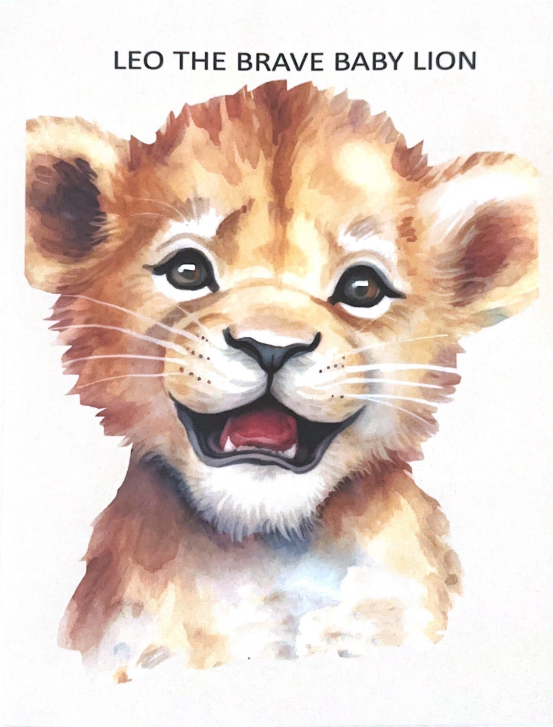 Leo The Brave Baby Lion (DIGITAL ITEM)