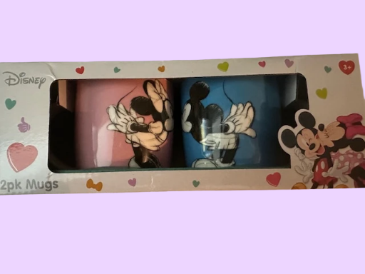 Cute Mickey and Minnie Mugs Set