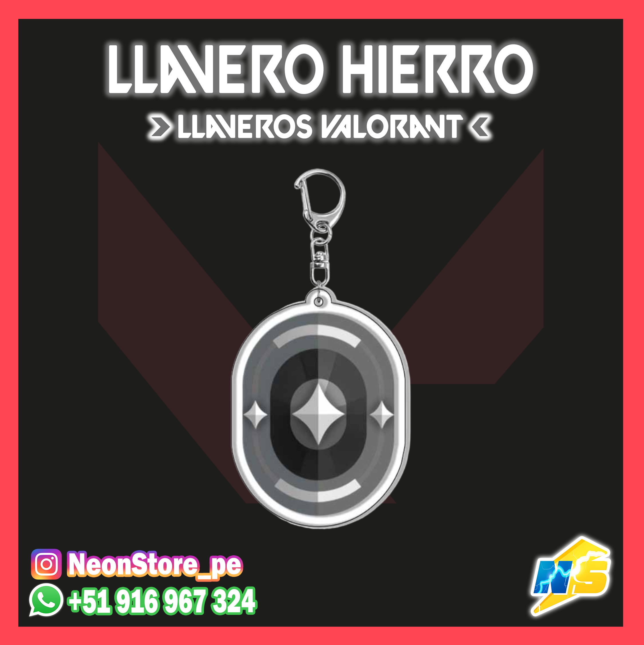 Llaveros Rangos - VALORANT