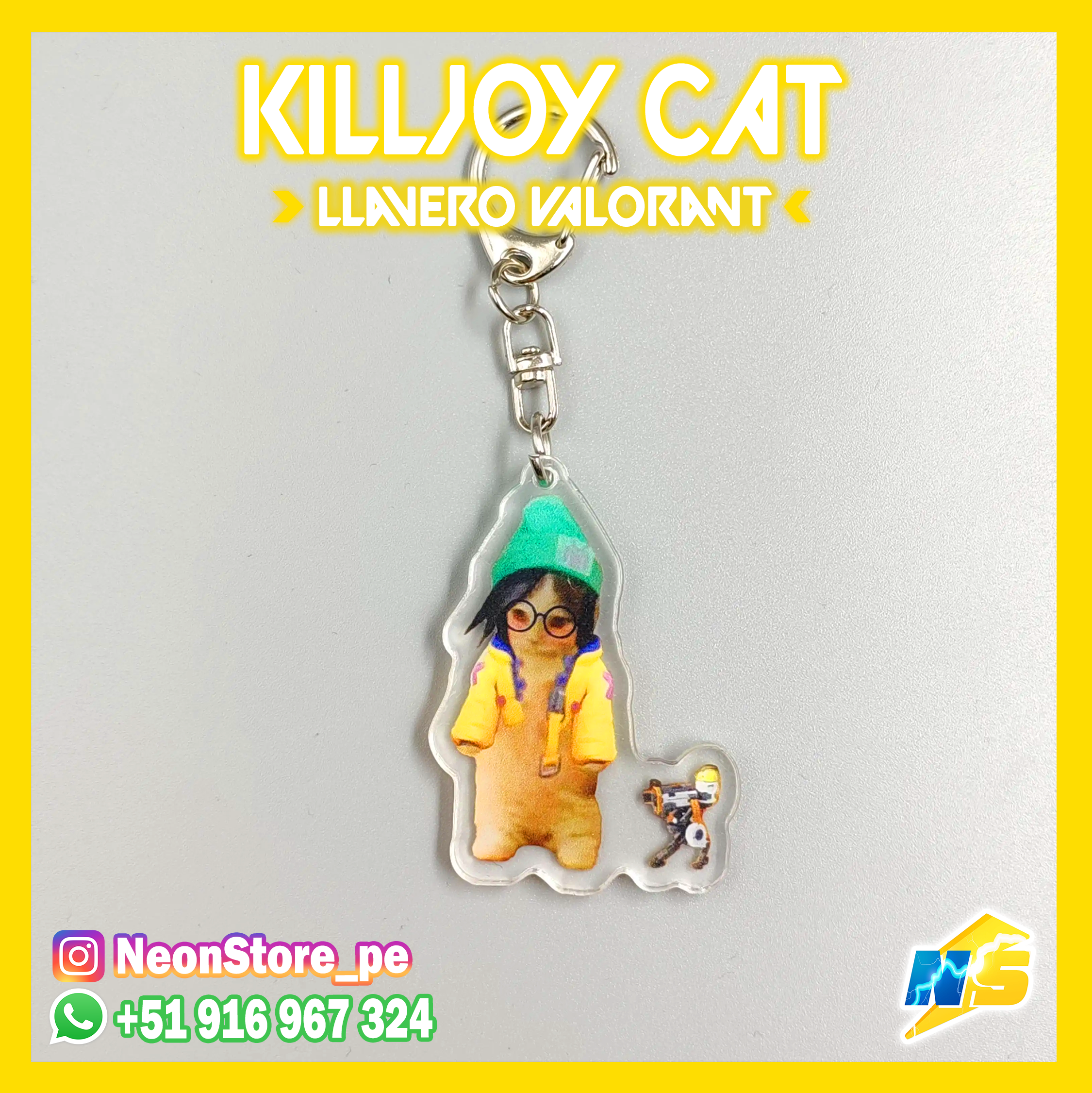 Llaveros Gatos - VALORANT