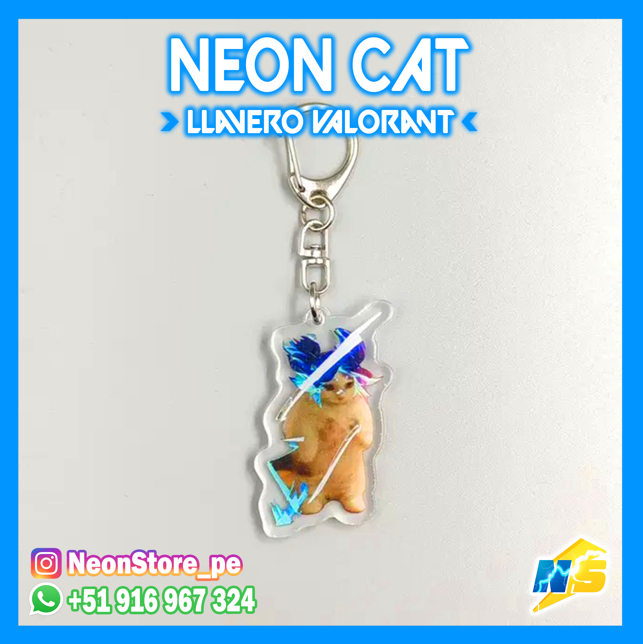 Llaveros Gatos - VALORANT