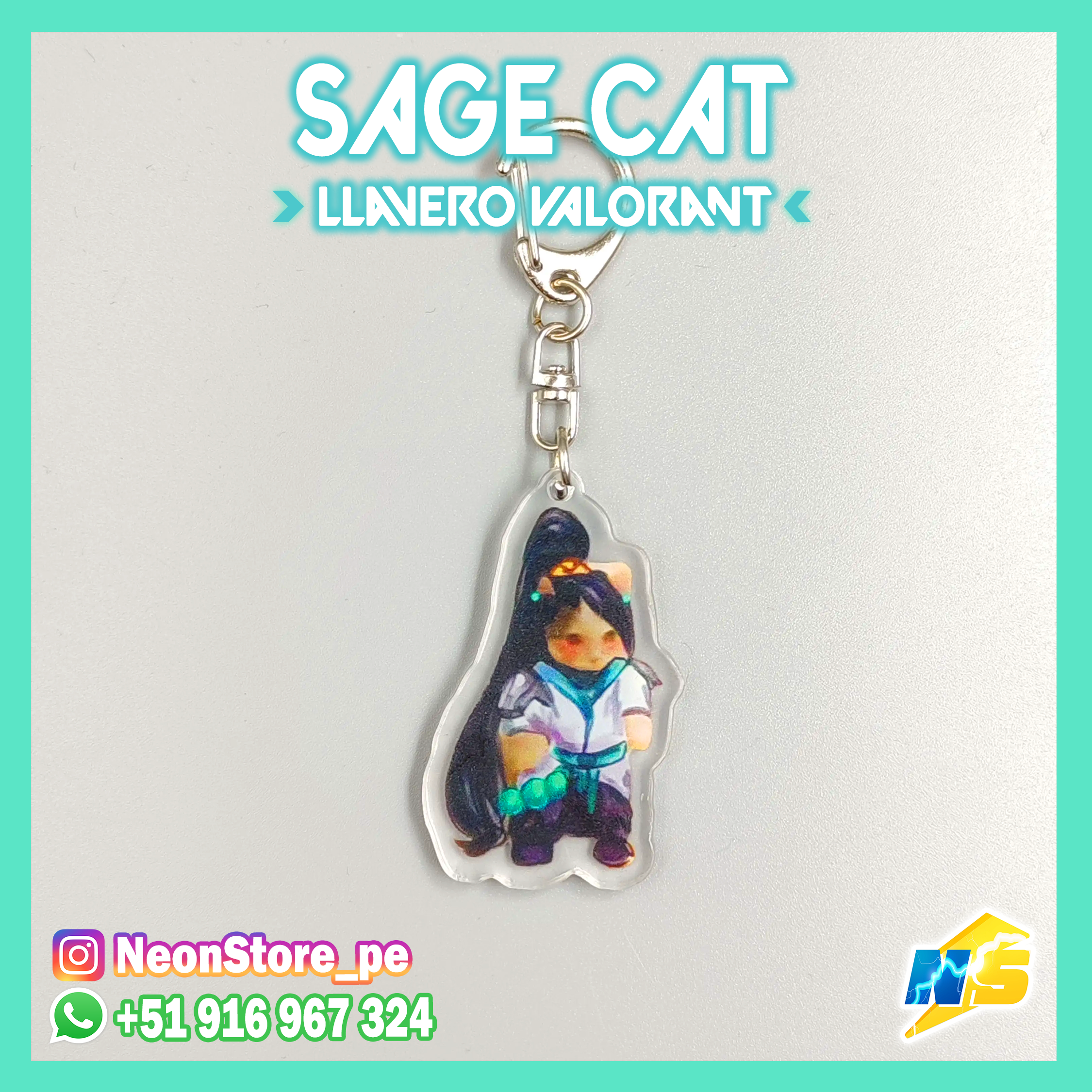 Llaveros Gatos - VALORANT