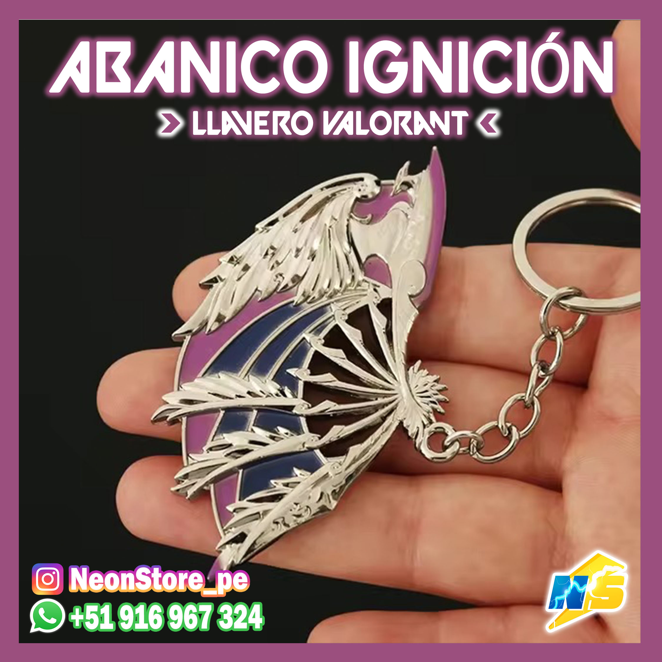 Abanico Ignición Llavero - VALORANT