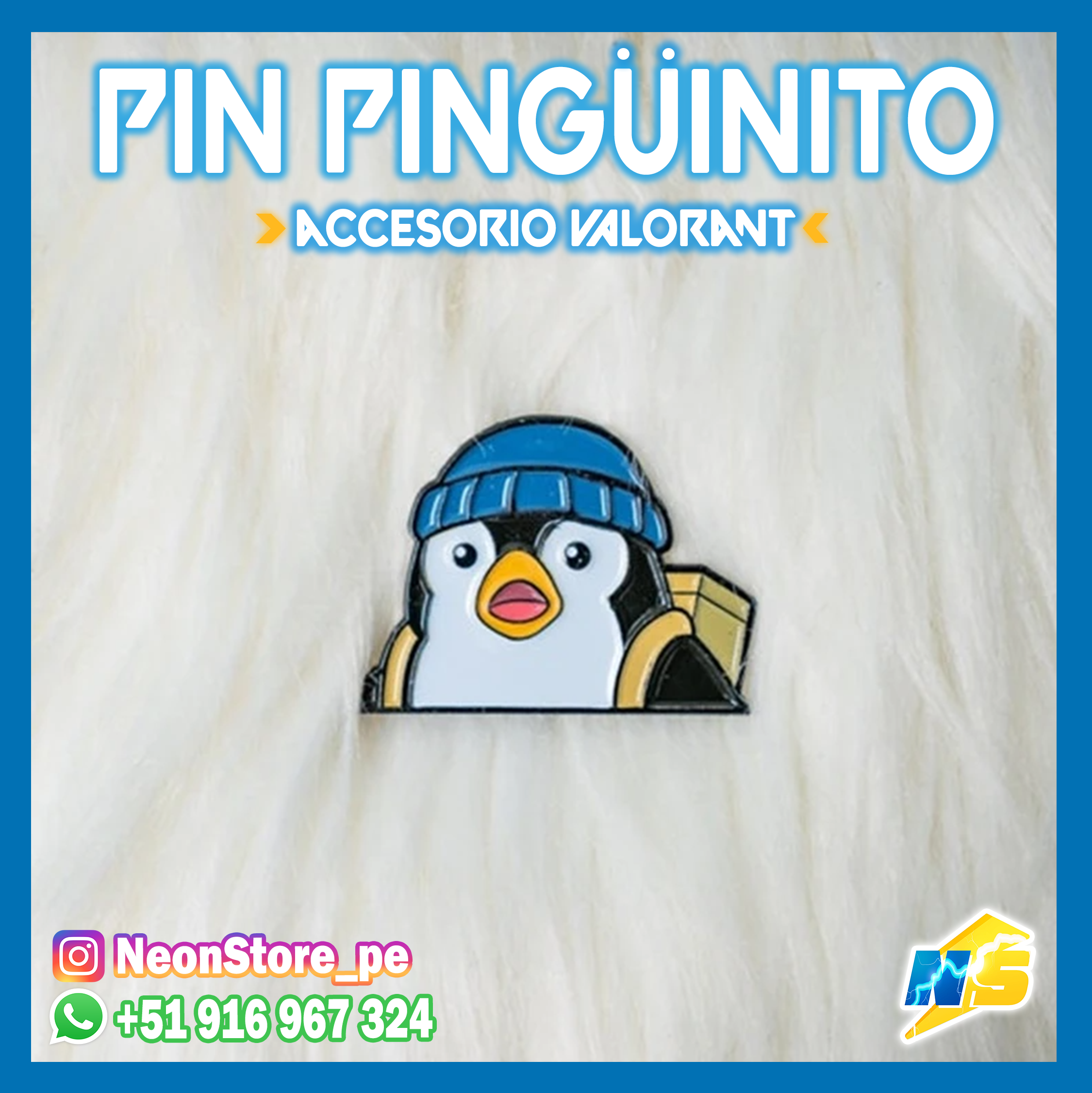 Pin Pingüino - VALORANT