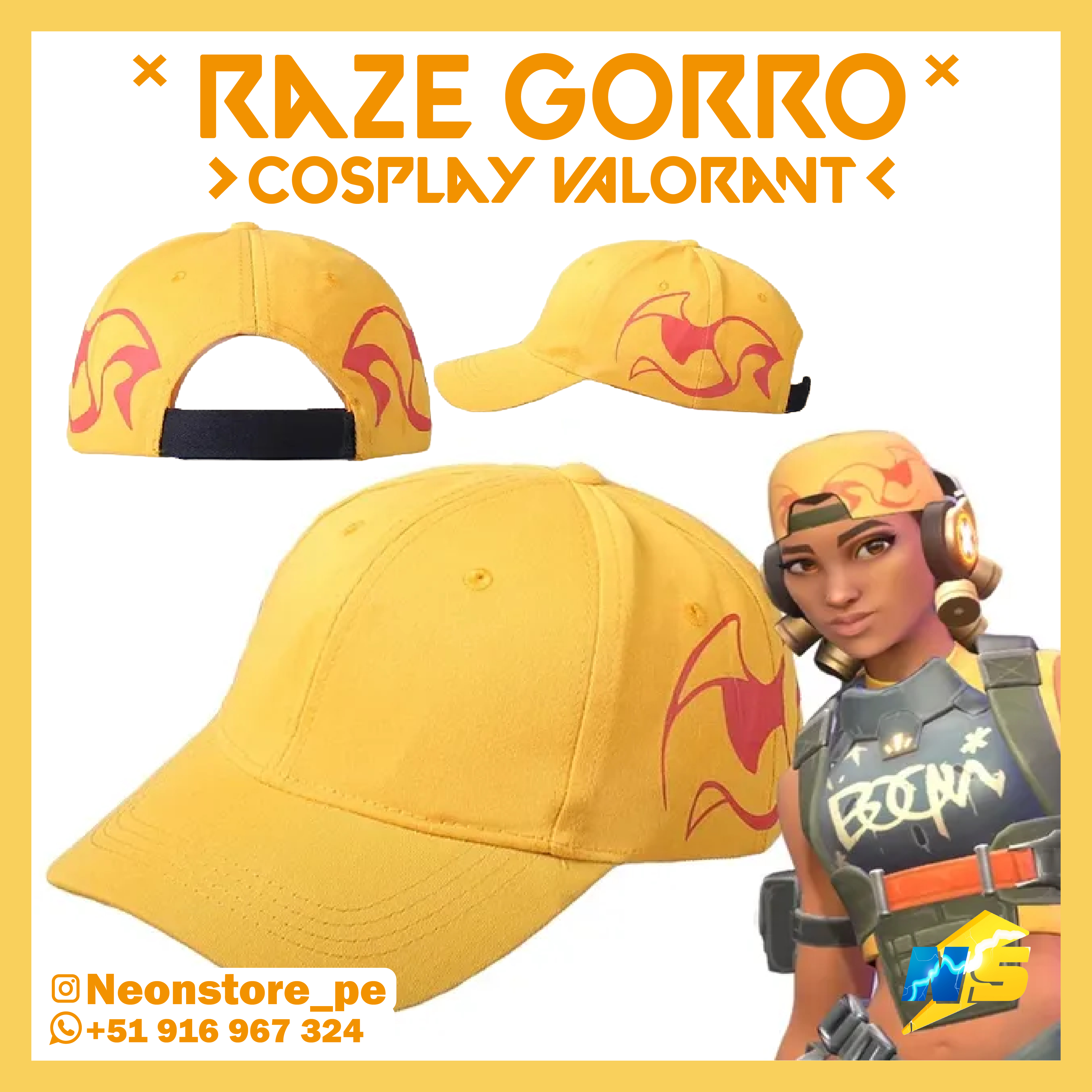Gorro de Raze VALORANT