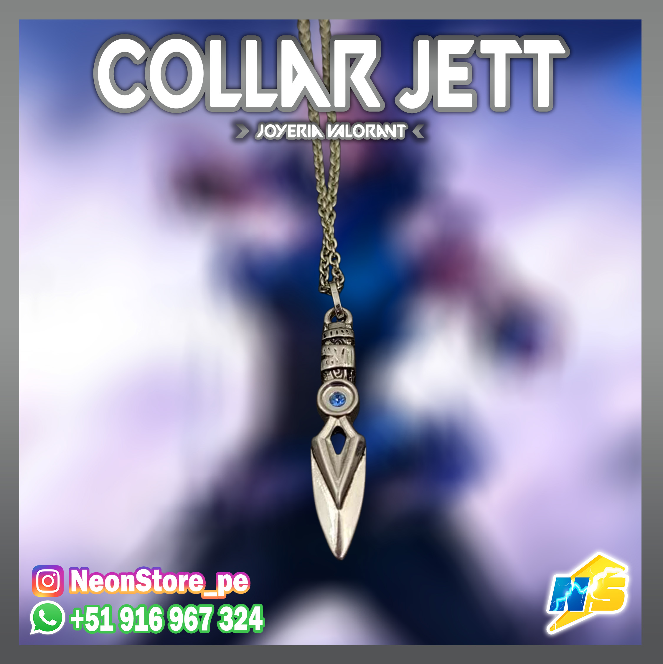 ⚡ Collar Jett VALORANT ⚡