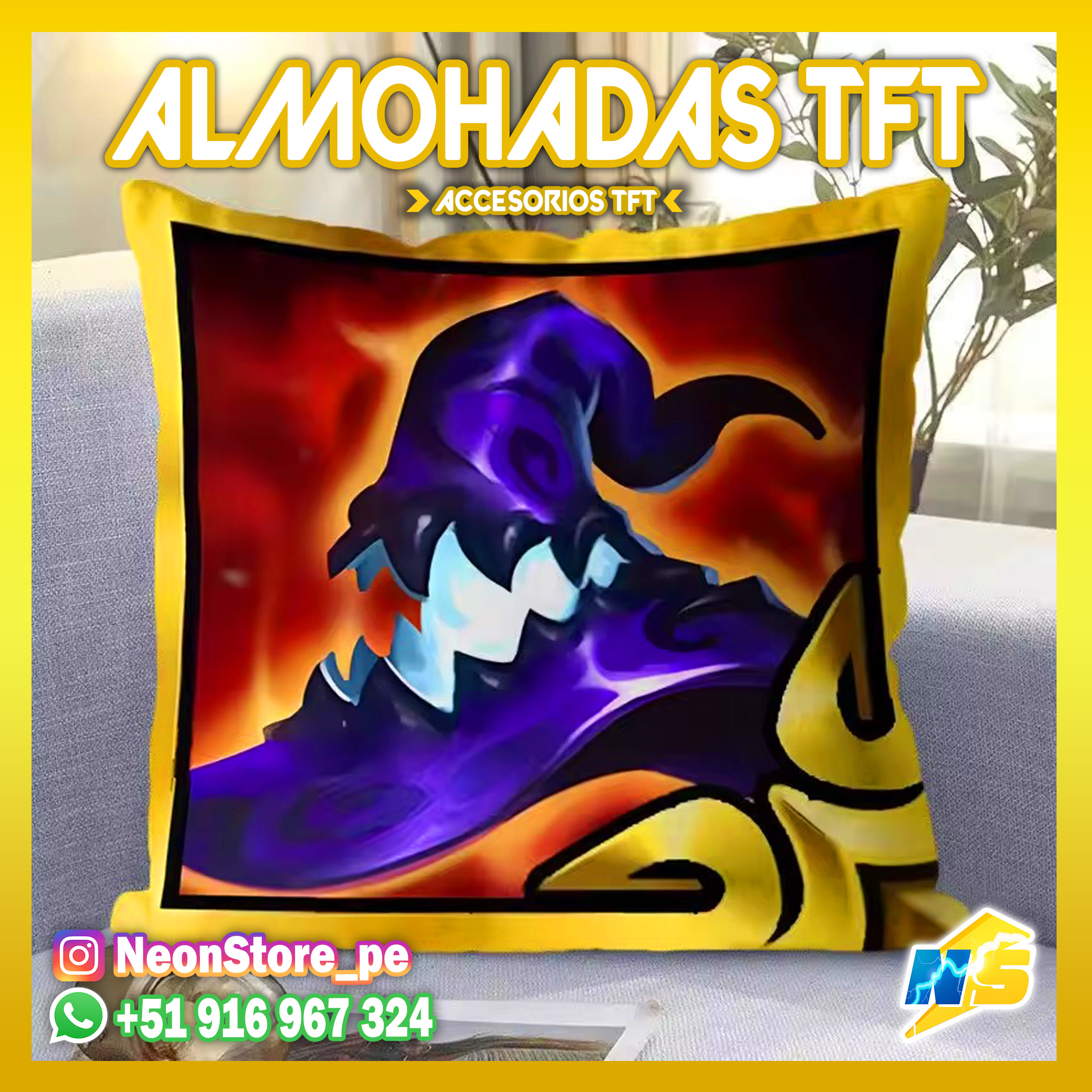 ⚡ Almohadas TFT ⚡