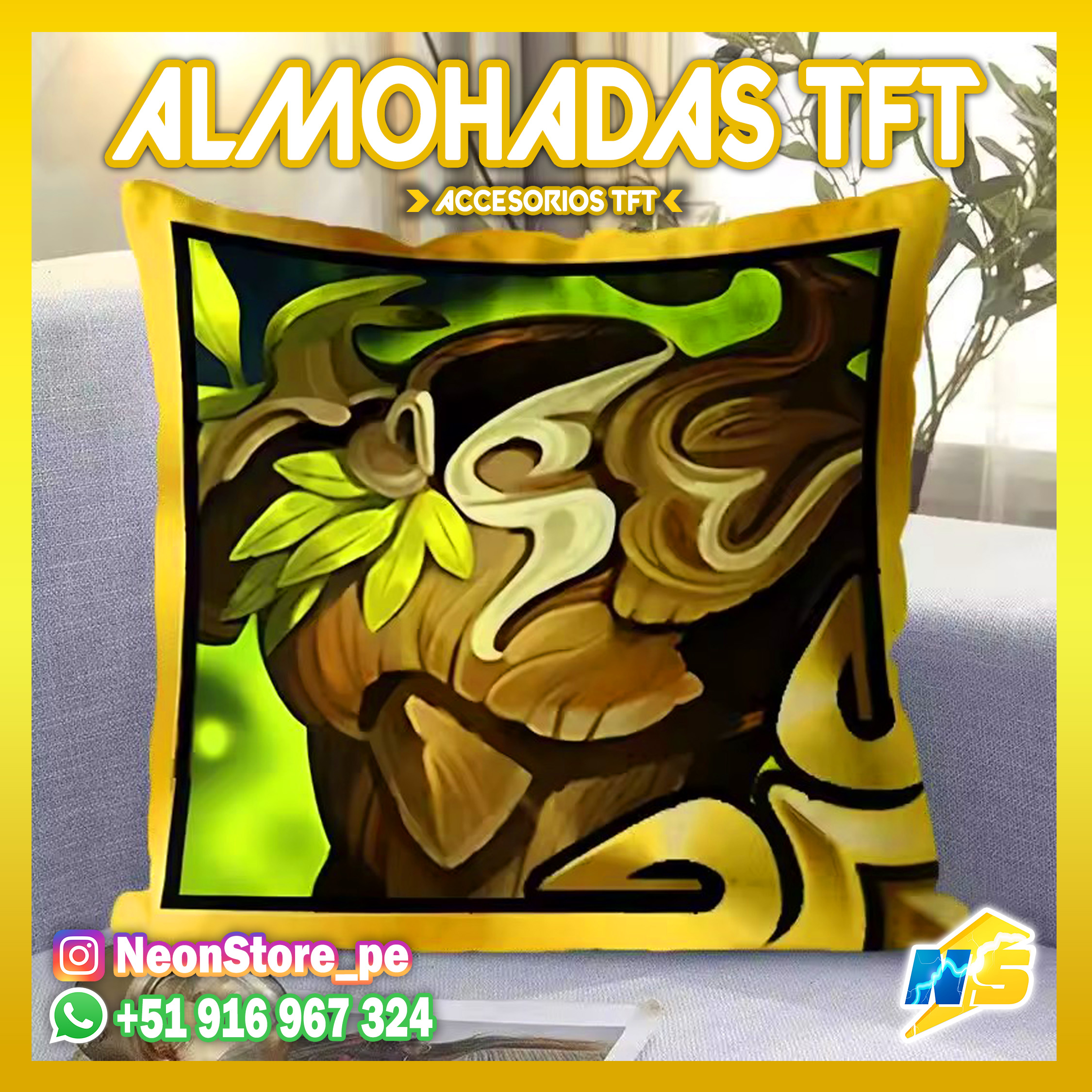 ⚡ Almohadas TFT ⚡