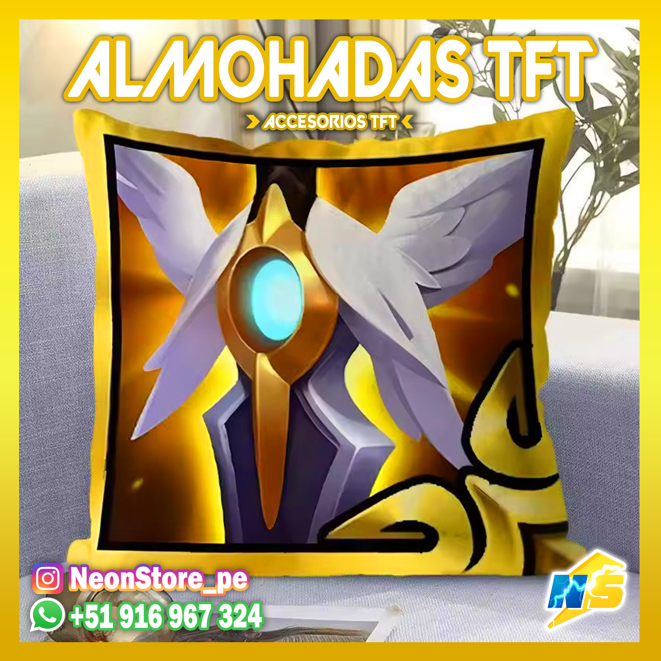 ⚡ Almohadas TFT ⚡