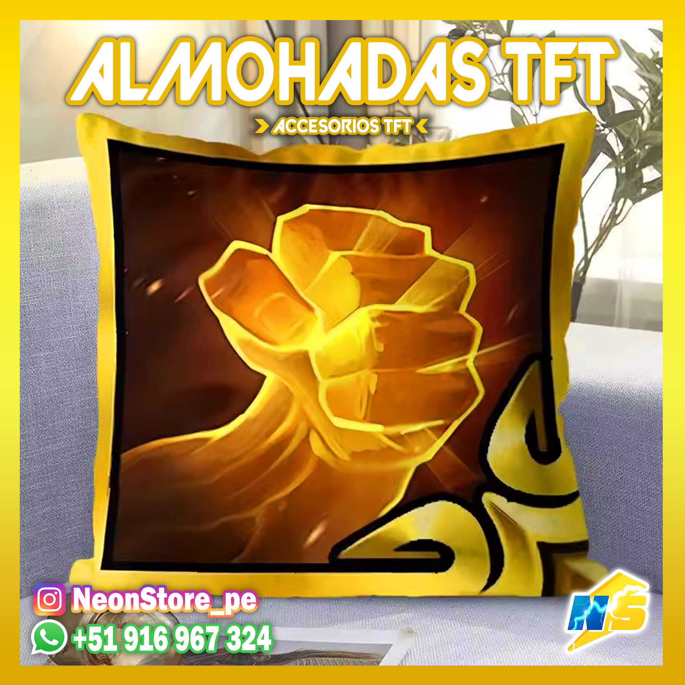 ⚡ Almohadas TFT ⚡