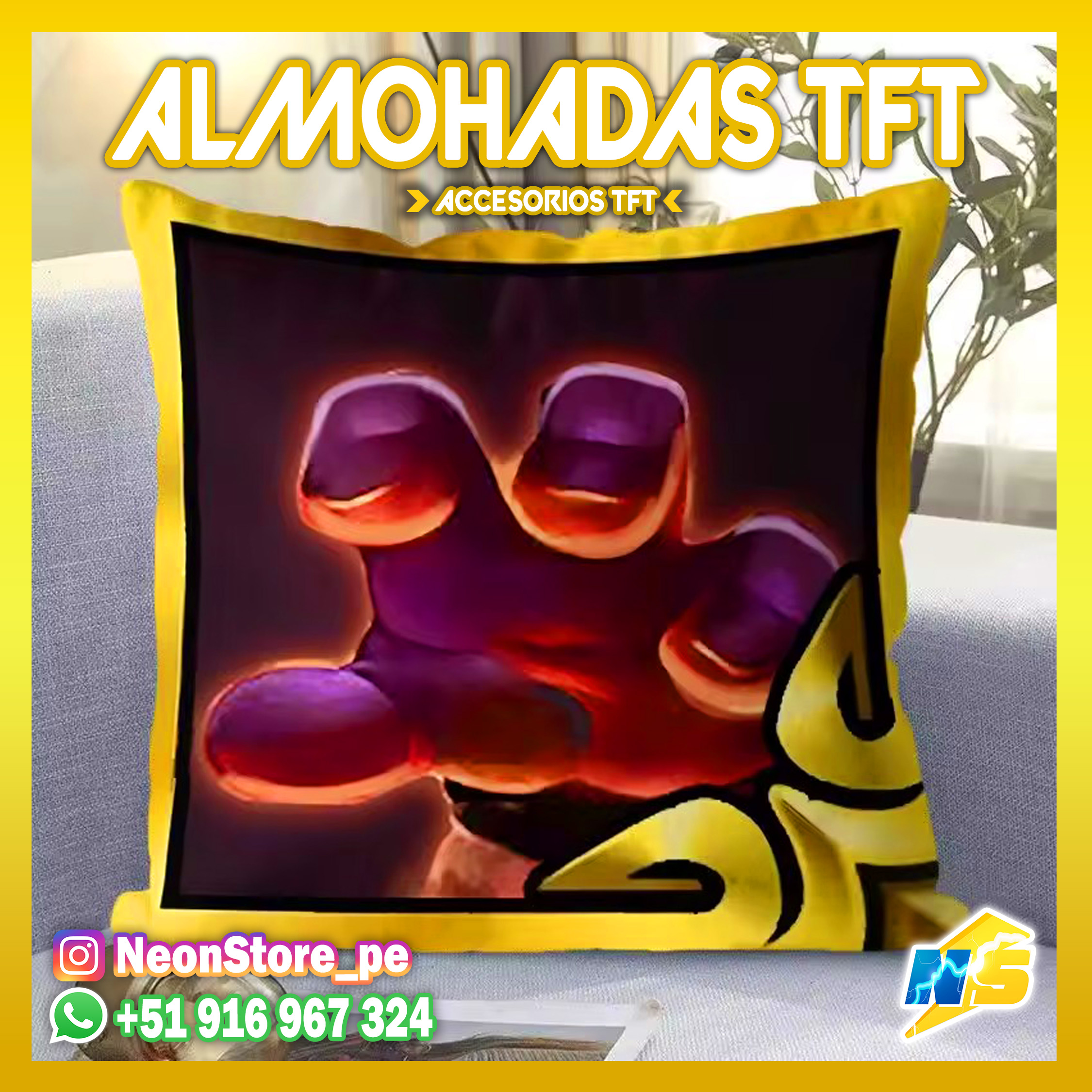 ⚡ Almohadas TFT ⚡