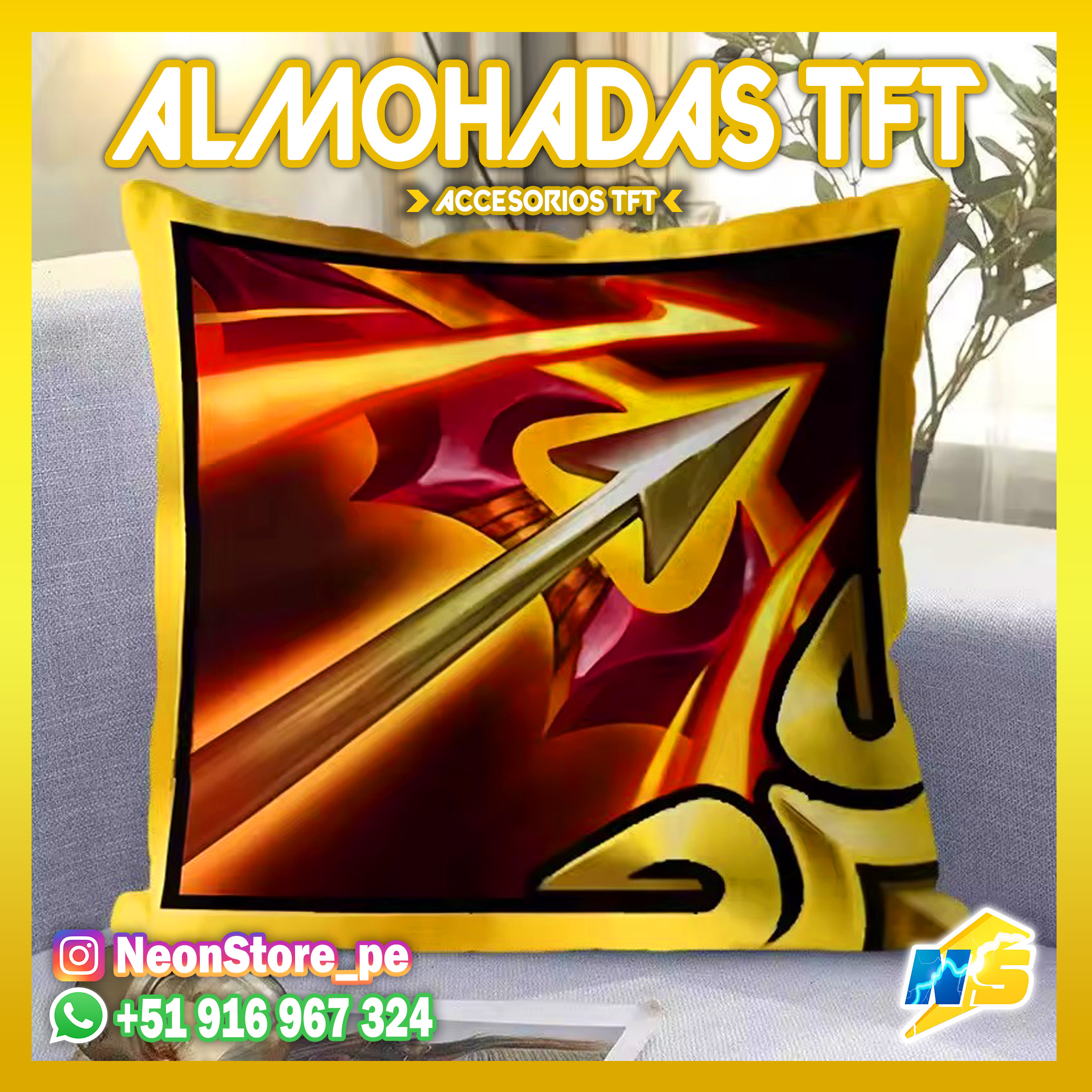 ⚡ Almohadas TFT ⚡