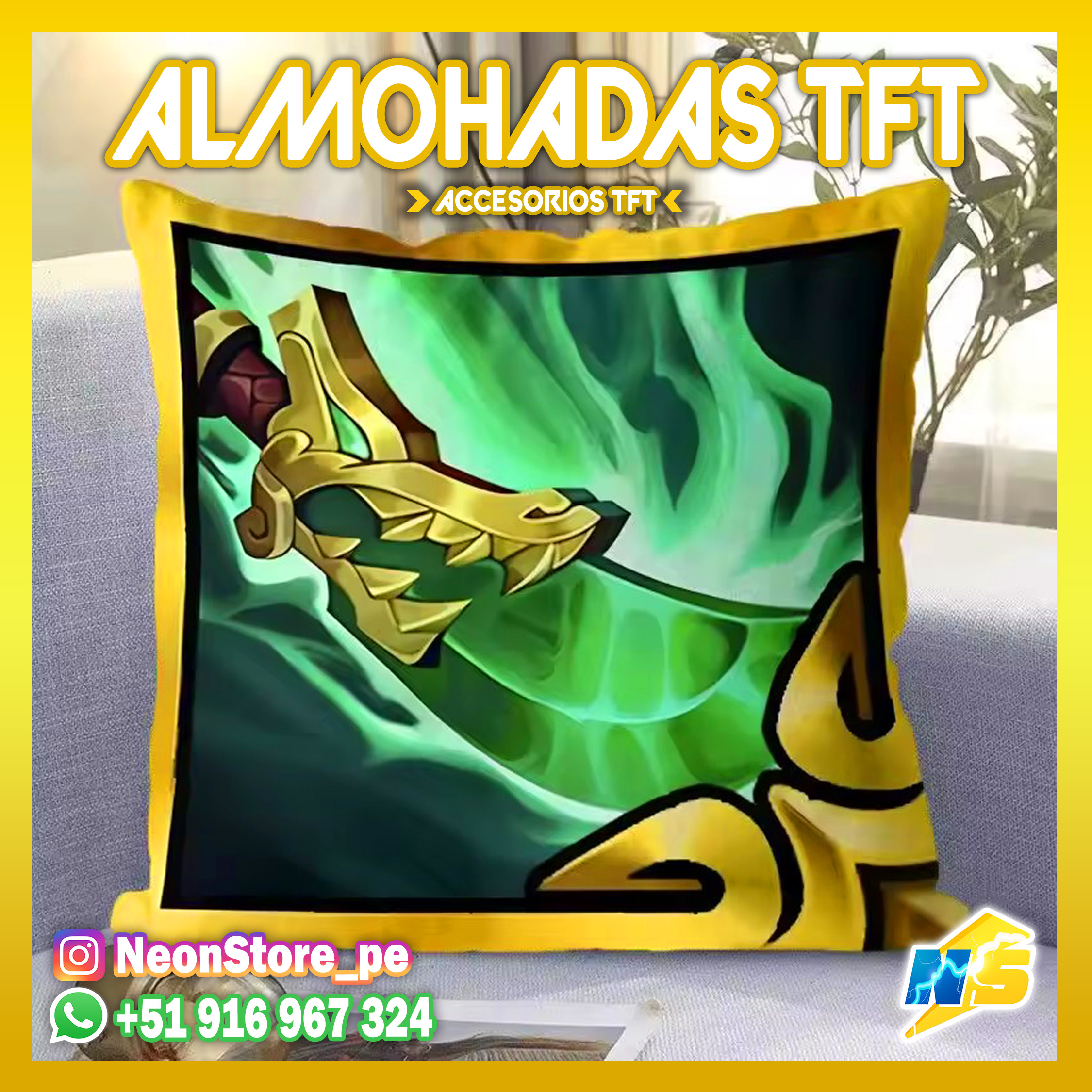 ⚡ Almohadas TFT ⚡