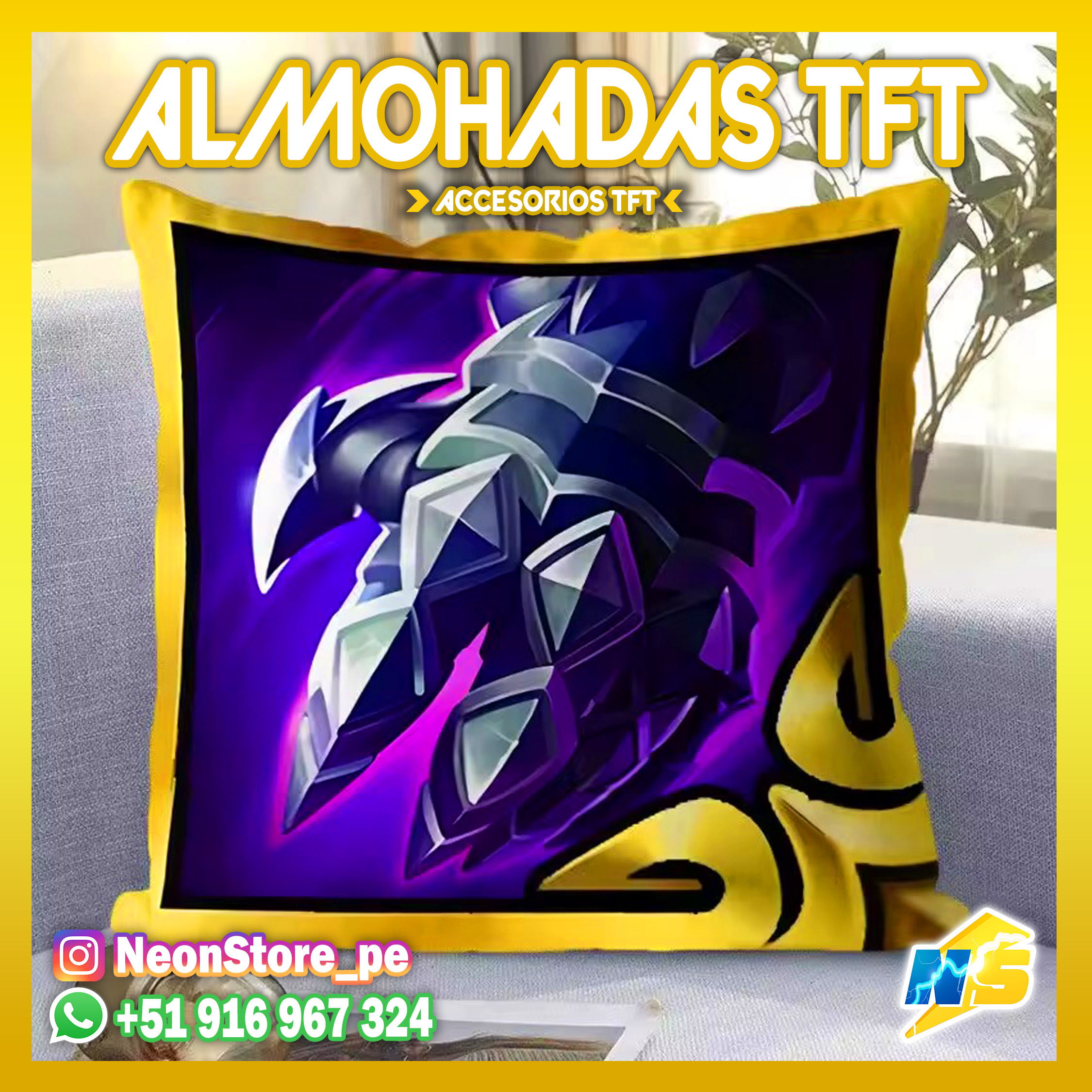 ⚡ Almohadas TFT ⚡