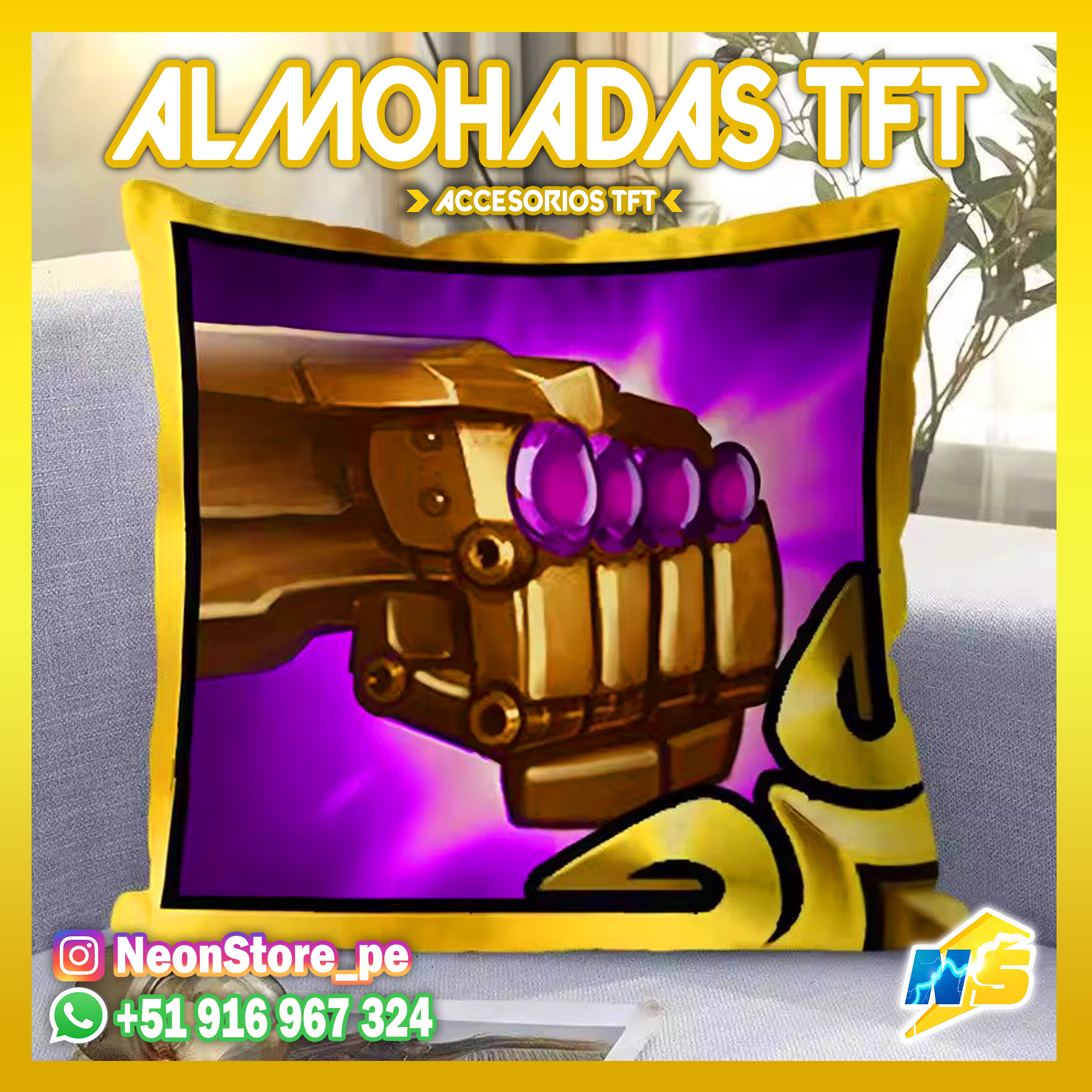 ⚡ Almohadas TFT ⚡