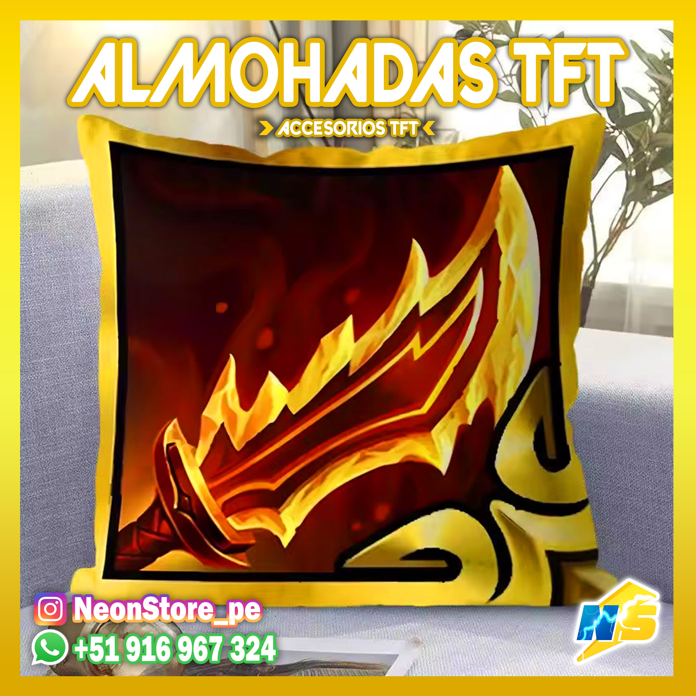 ⚡ Almohadas TFT ⚡