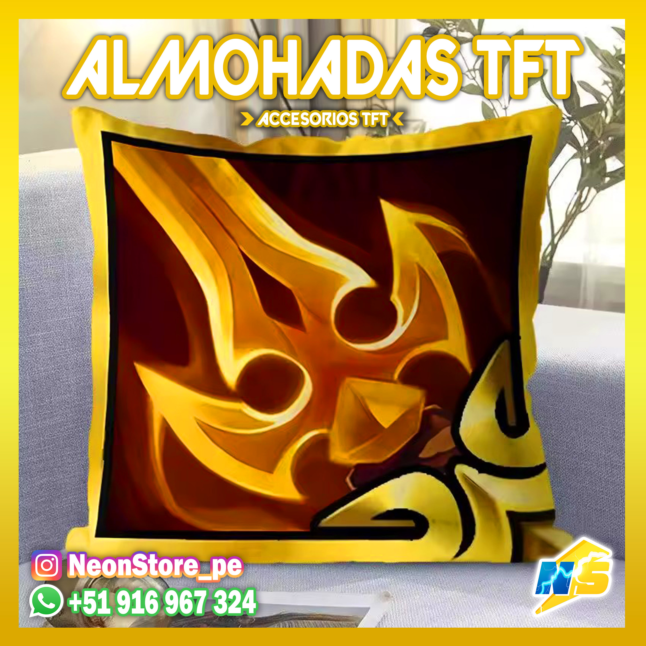 ⚡ Almohadas TFT ⚡