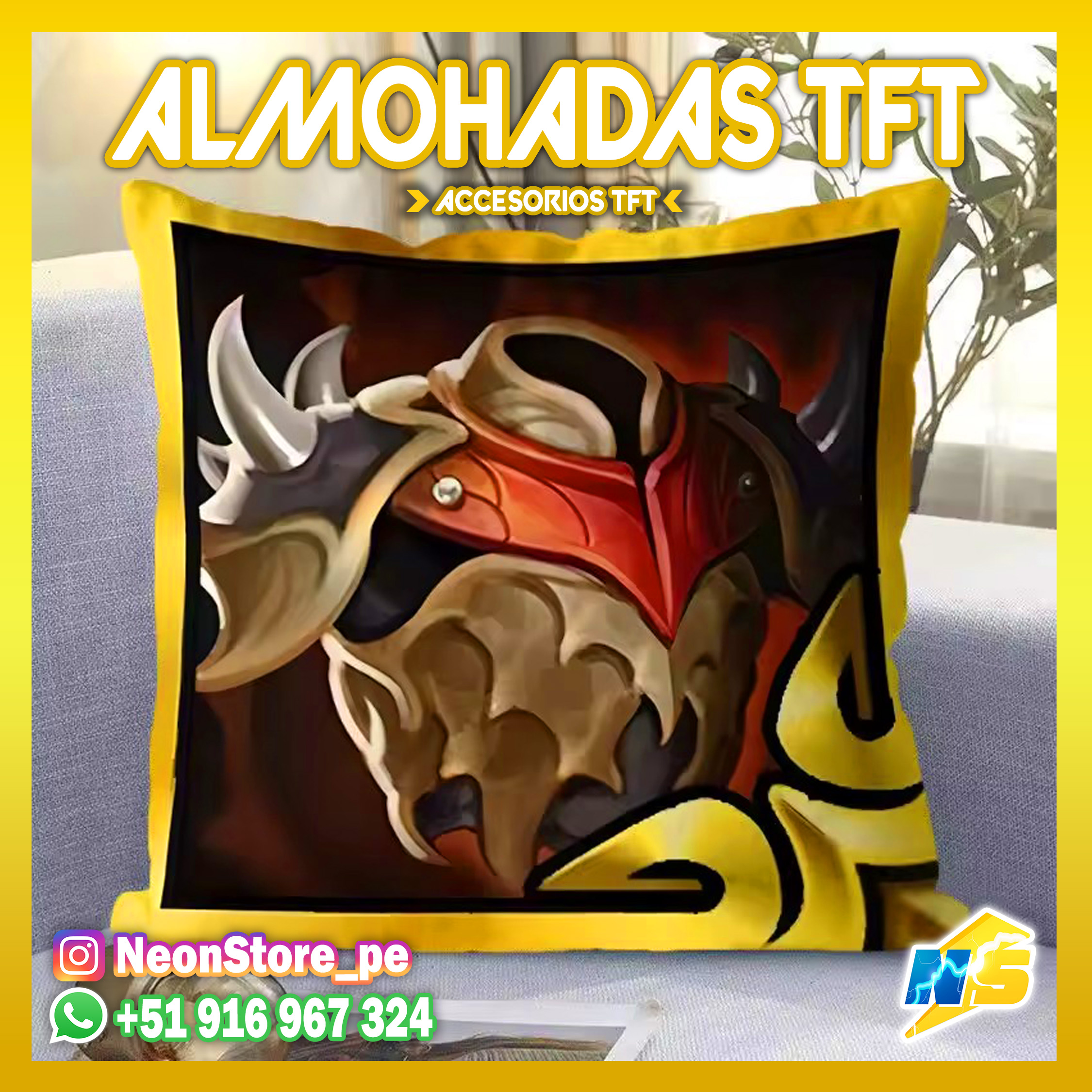 ⚡ Almohadas TFT ⚡