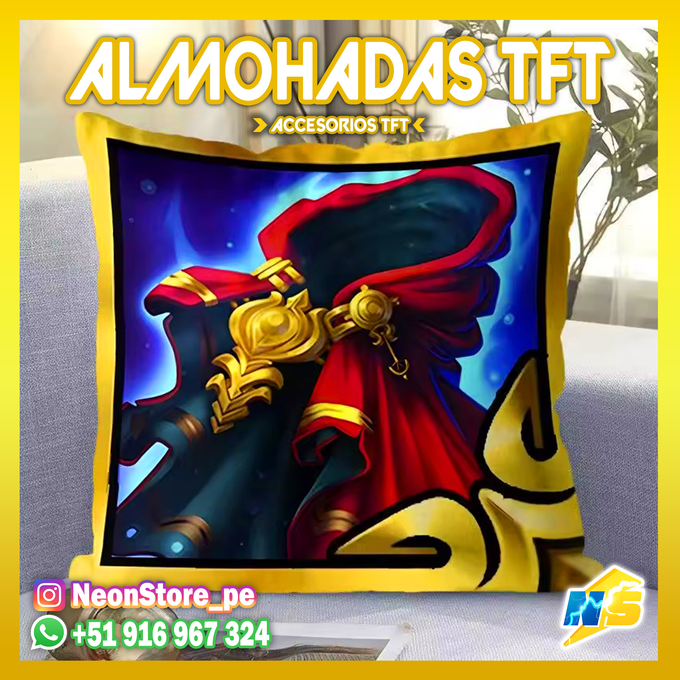 ⚡ Almohadas TFT ⚡