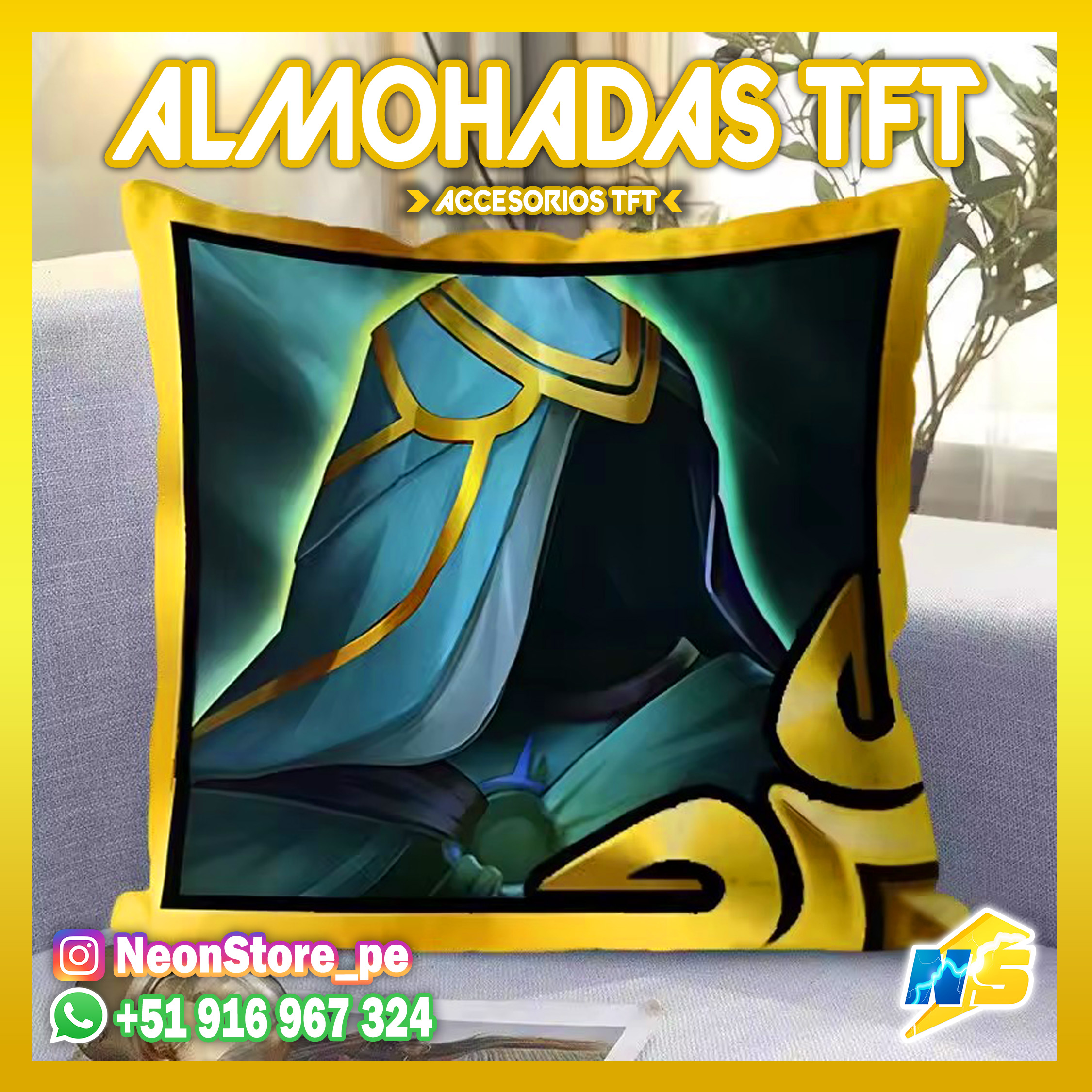 ⚡ Almohadas TFT ⚡