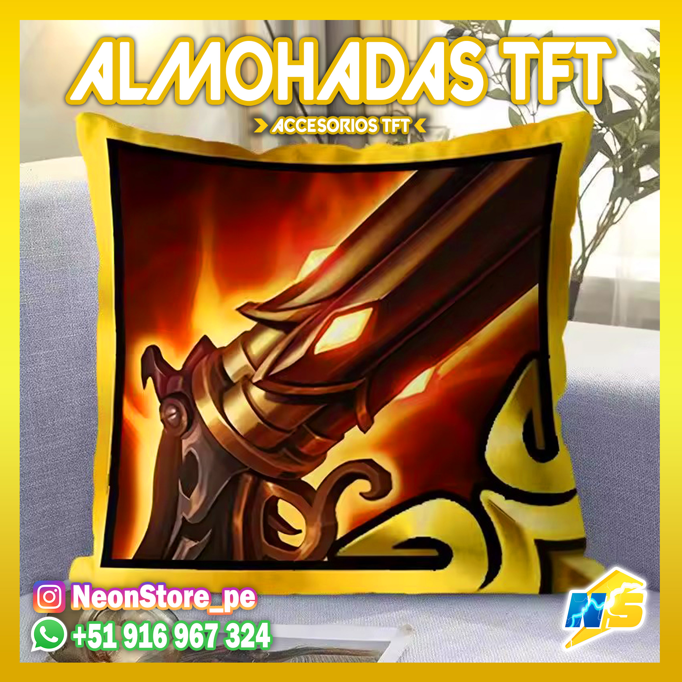 ⚡ Almohadas TFT ⚡