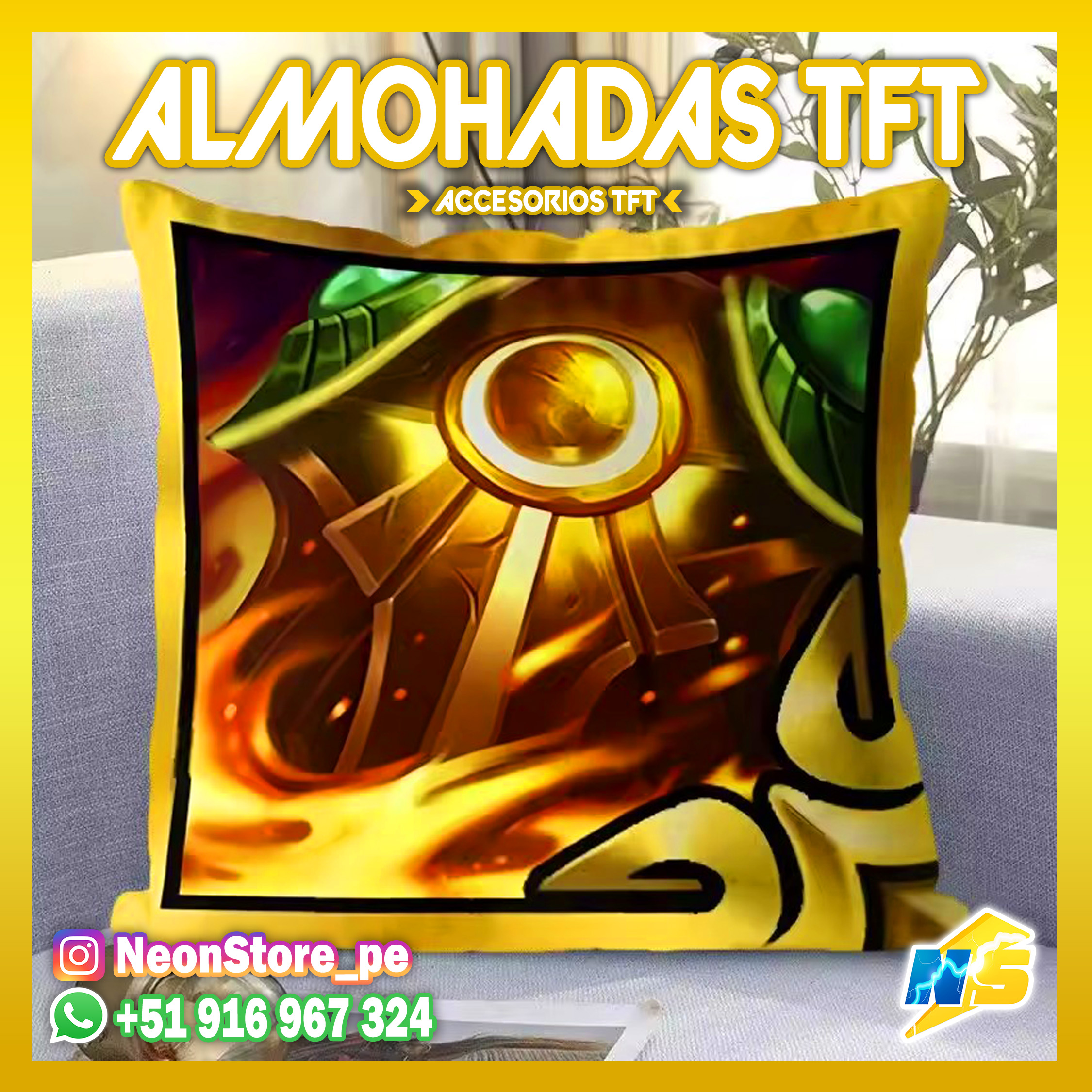 ⚡ Almohadas TFT ⚡