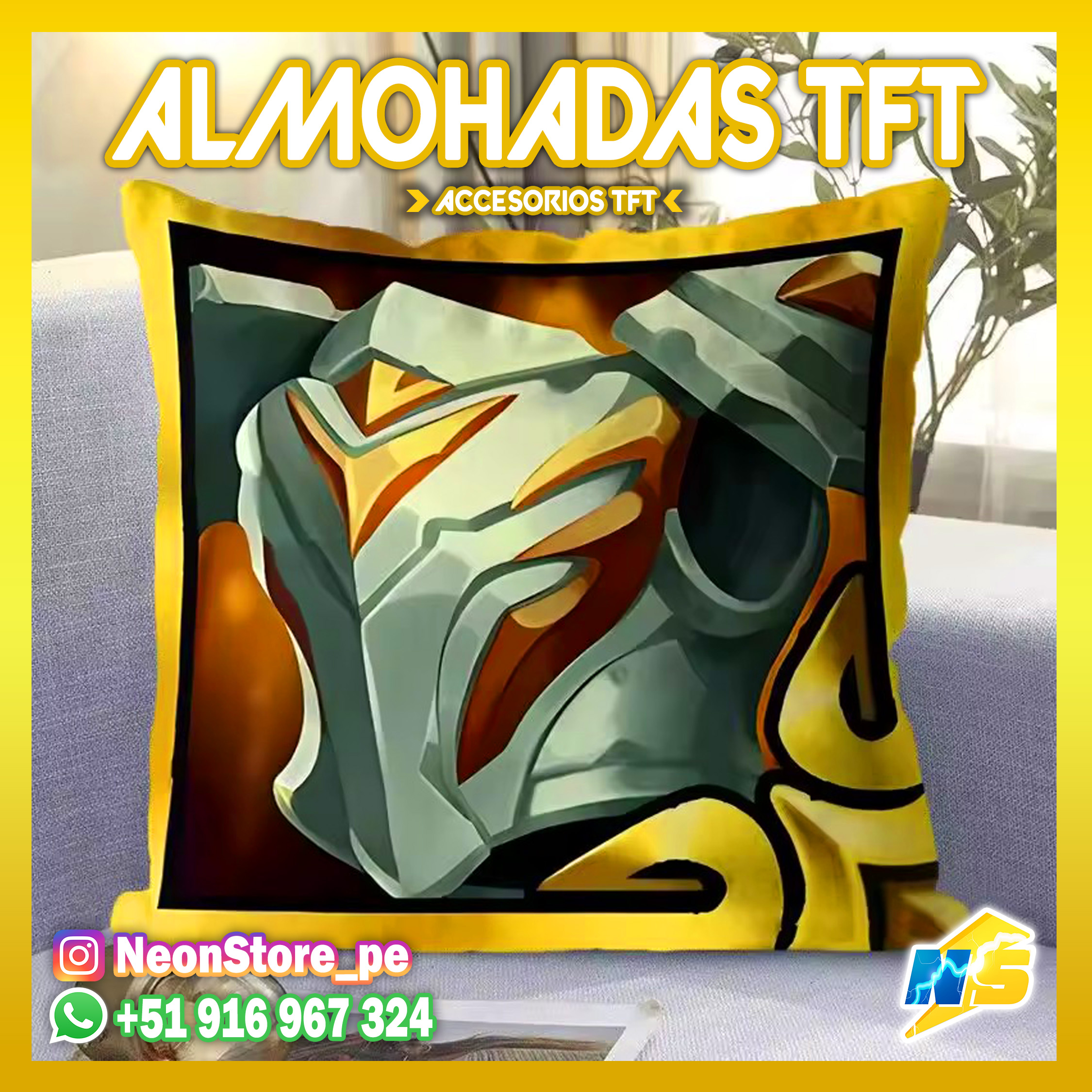 ⚡ Almohadas TFT ⚡
