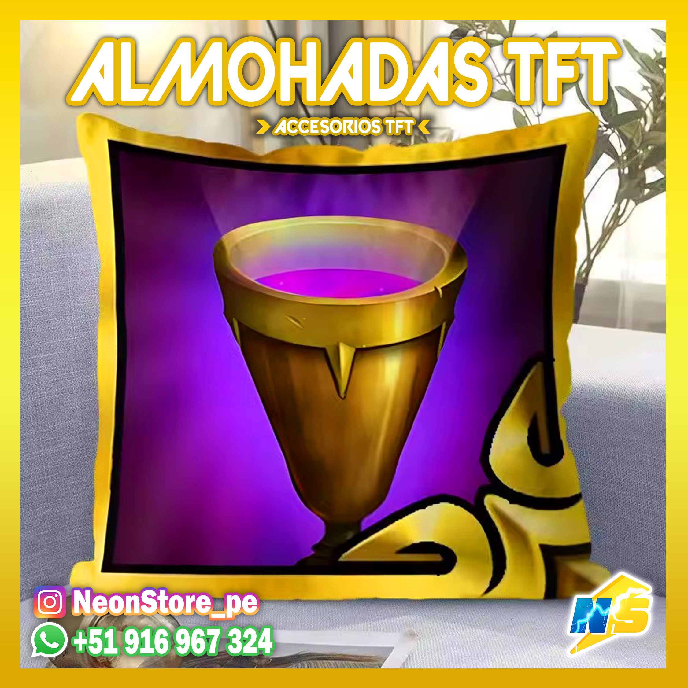 ⚡ Almohadas TFT ⚡
