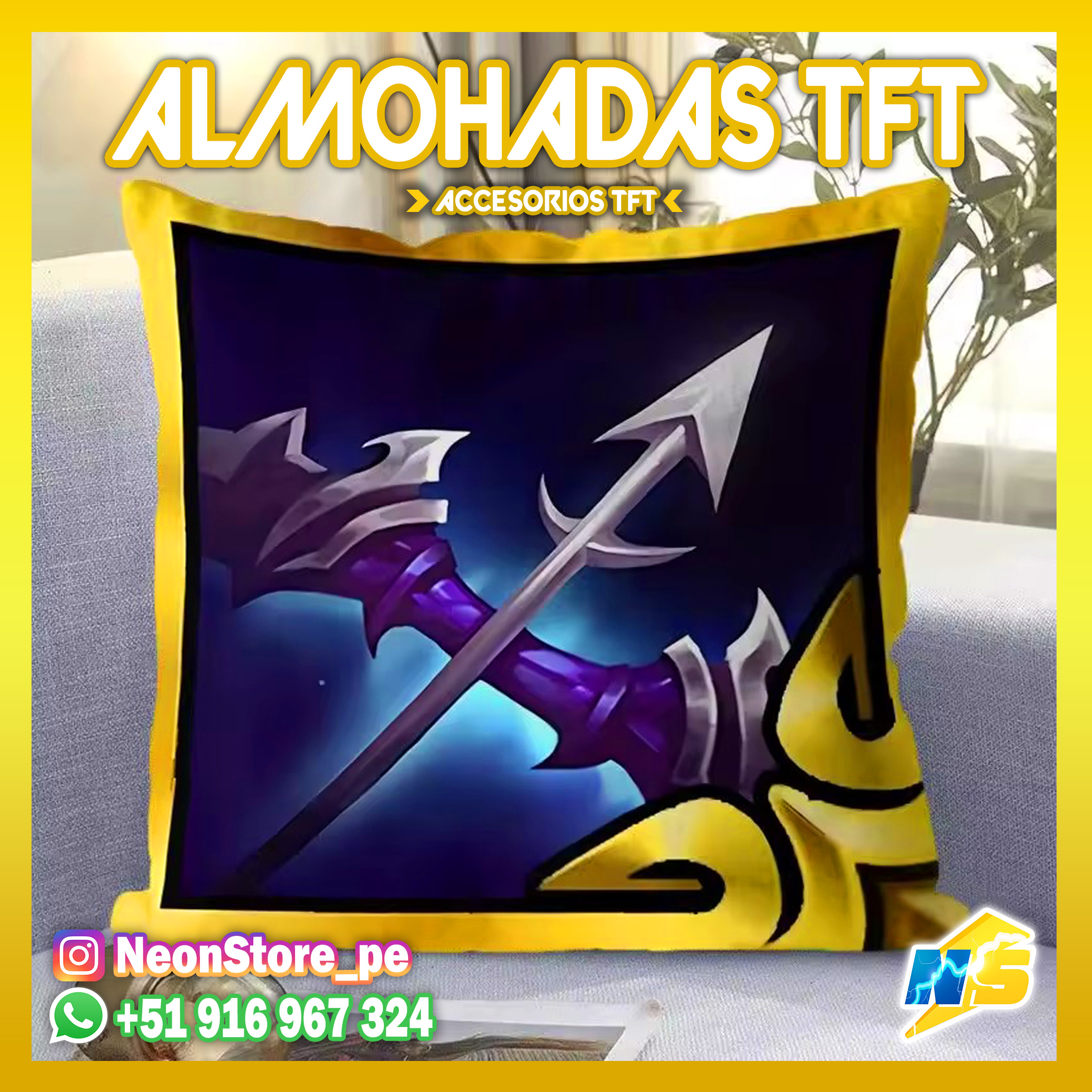 ⚡ Almohadas TFT ⚡