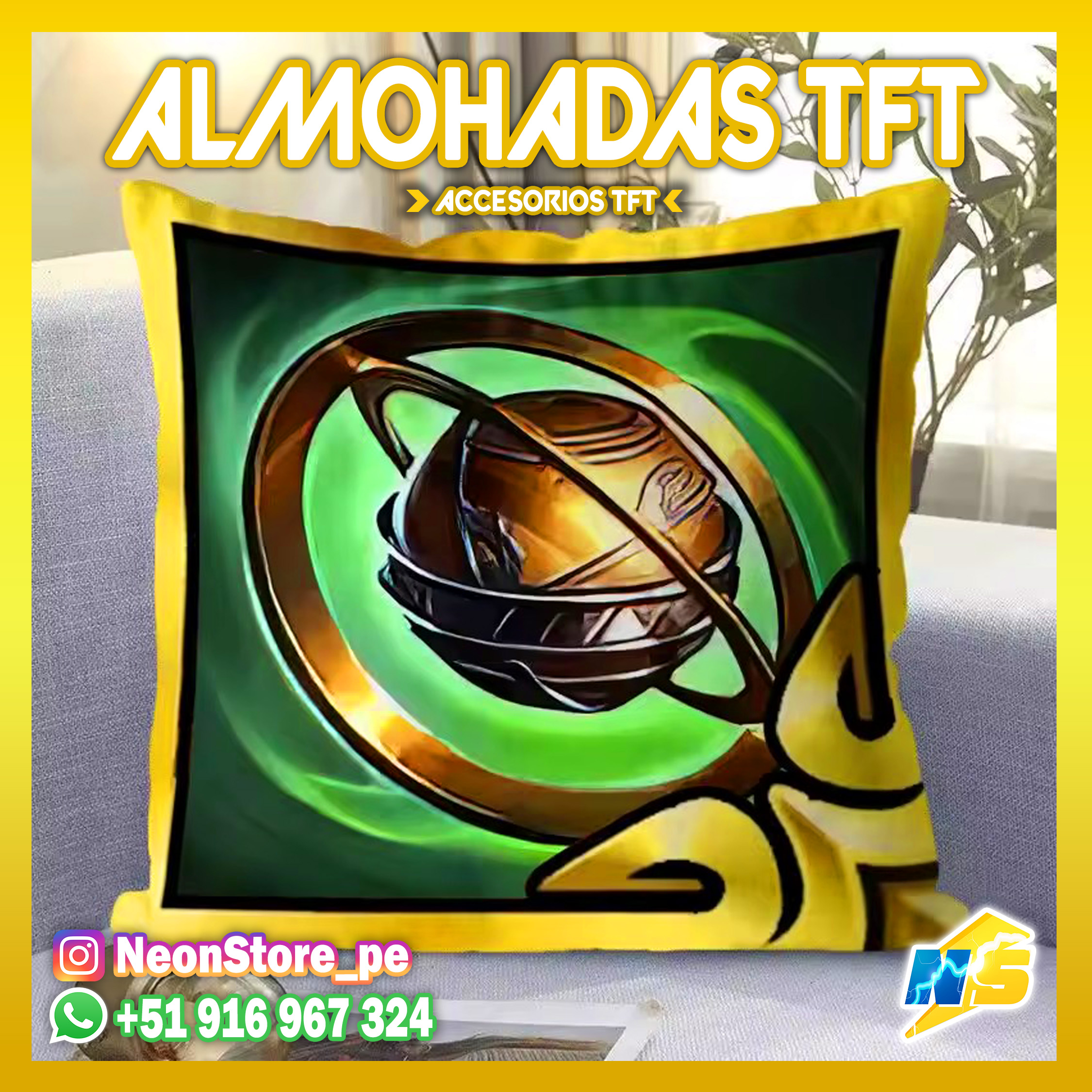 ⚡ Almohadas TFT ⚡